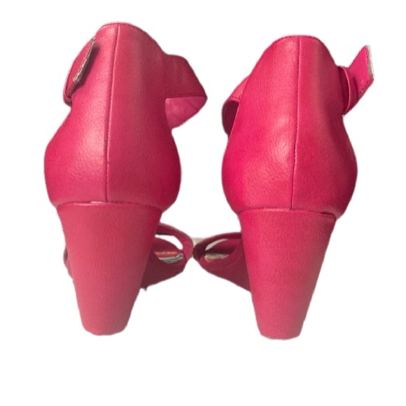 American Eagle Pink Wedge Sandals - Picture 3 of 4